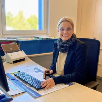 Susanne aus dem Team Abrechnung